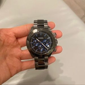 Fossil Watch - Black/Blue